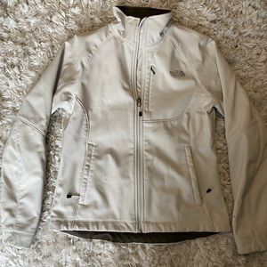 White North Face jacket